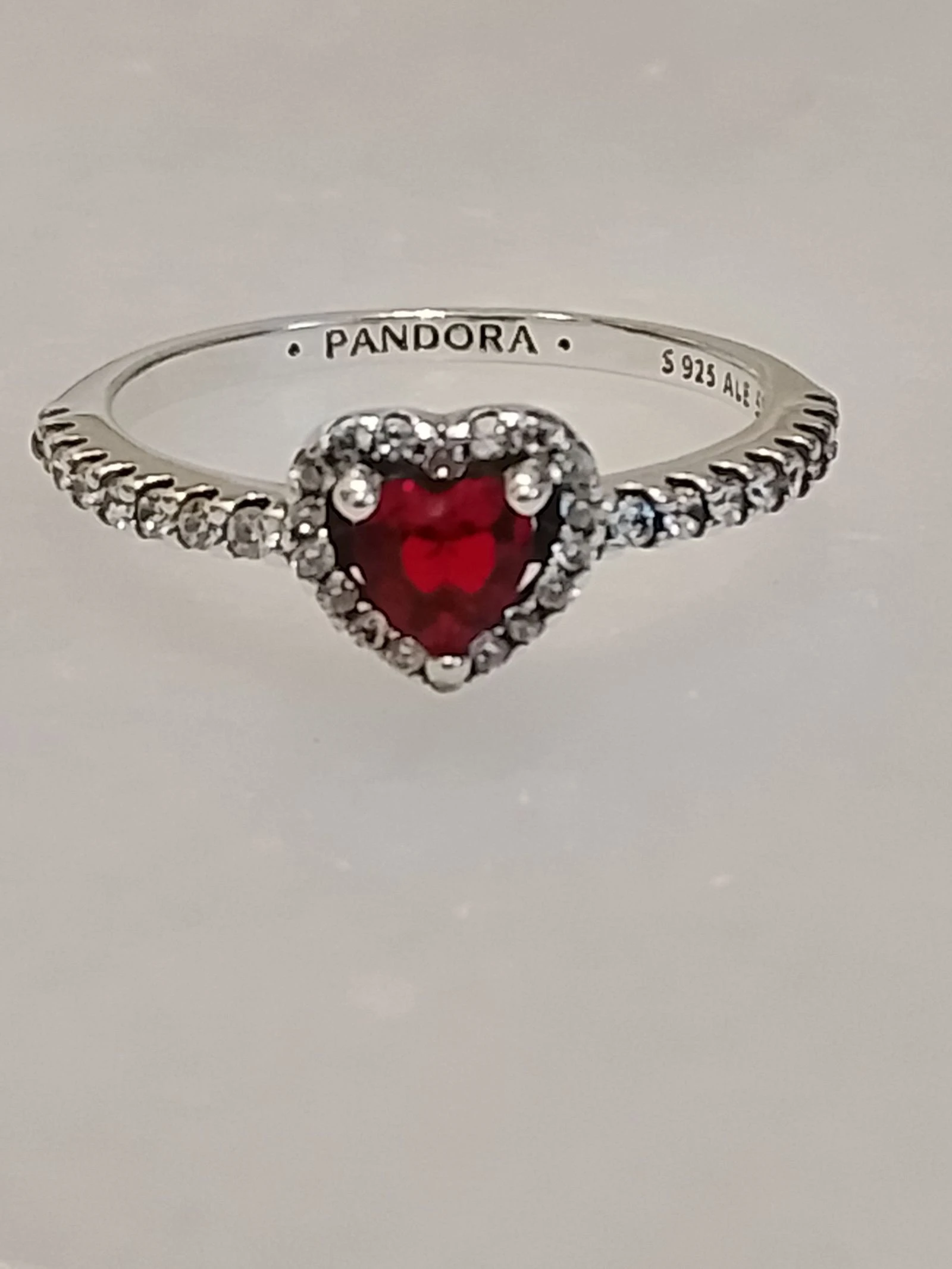 Anillo pandora Ale s925 plata y circonitas talla 56 18mm 